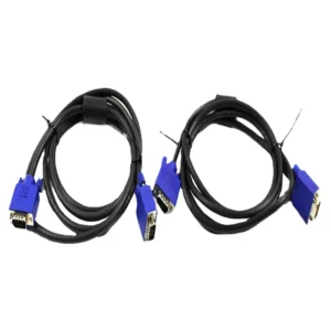 VGA Shielded Monitor kabel-Male to Male-AWM 20276 30V 15P 175 cm-connector 38 x 31 x 15 mm