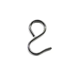 Intensions gordijnroede practical extra S-haken Ø19 mm 10 stuks, chroom—marge