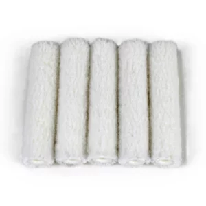 Aflakroller voor alle verfsoorten-alkyd super 10 cm 5 st. -wit—marge