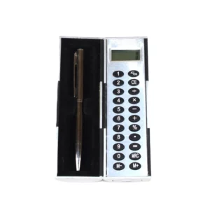 Rekenmachine -magic giftbox met pen—marge