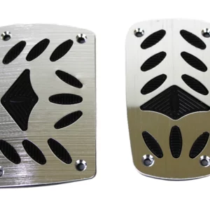 Auto-style gas en rem sportpedalen, met antislip—marge