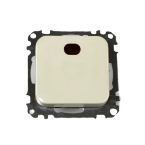 Merten Atelier controle wisselschakelaar inbouw, creme—marge